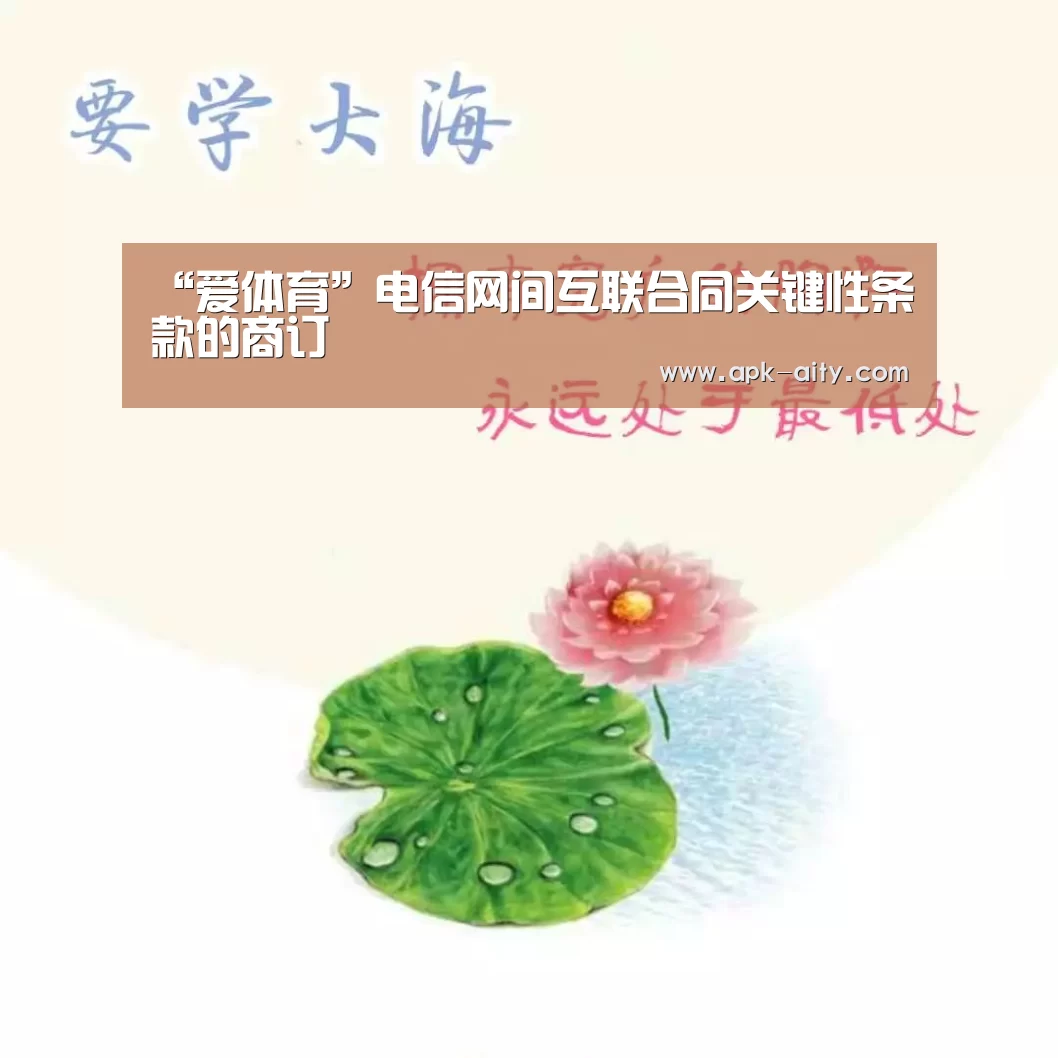 “爱体育”电信网间互联合同关键性条款的商订(图4) 爱体育